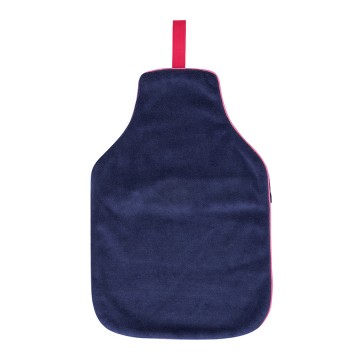 Velvet Hot Water Bottle Cover | Sapphire Blue